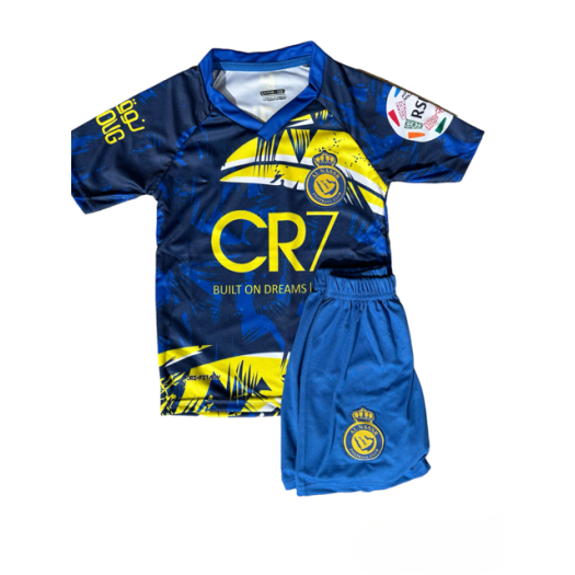 Al Nassr Ronaldo 2024-es gyermek mezgarnitúra 