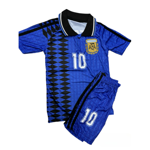 Argentin Retro válogatott Messi gyerek mezgarnitúra 