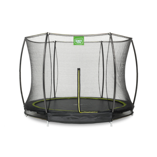 EXIT Silhouette trambulin ø244cm biztonsági hálóval