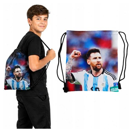 Argentína Messi tornazsák 45x35 cm