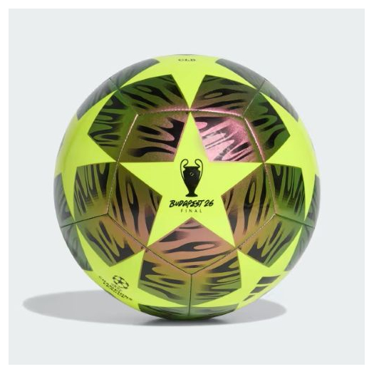 ADIDAS FOCILABDA UCL 25/26 FINAL CLUB BUDAPEST ZÖLD-FEKETE JX9092