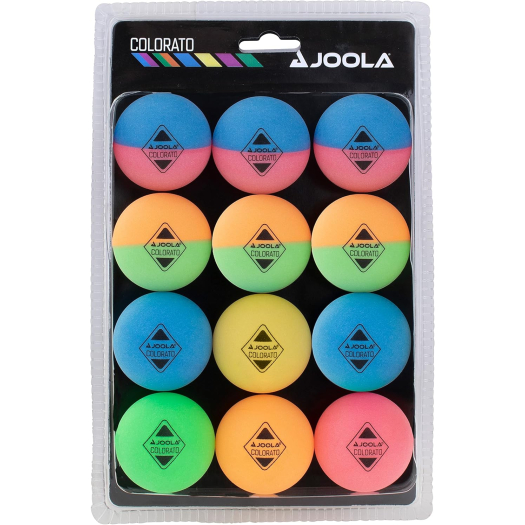  Pingponglabda szett, 12 db-s JOOLA COLORATO