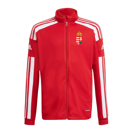 Adidas  Magyar zippzáros szabadidőruha felső gyermek piros és fekete  