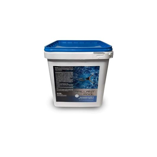Rapidmini klórtabletta, 5 kg BRILLANT POOL
