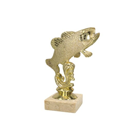 Horgász (hal) sportfigura, 10 cm