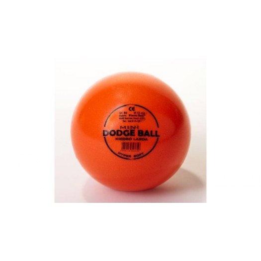 Kidobó labda, 12 cm PLASTO HIPERSOFT
