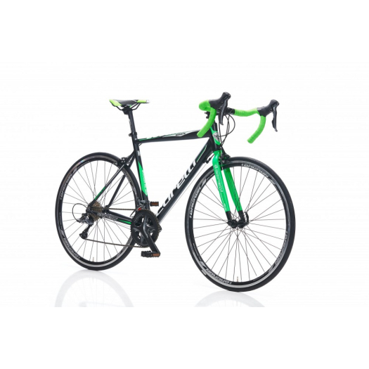 Corelli Boalva RC200 könnyűvázas országúti kerékpár 52 cm Fekete-Zöld