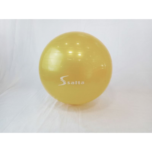 Gimnasztikai labda sárga, PVC, 55 cm, Salta
