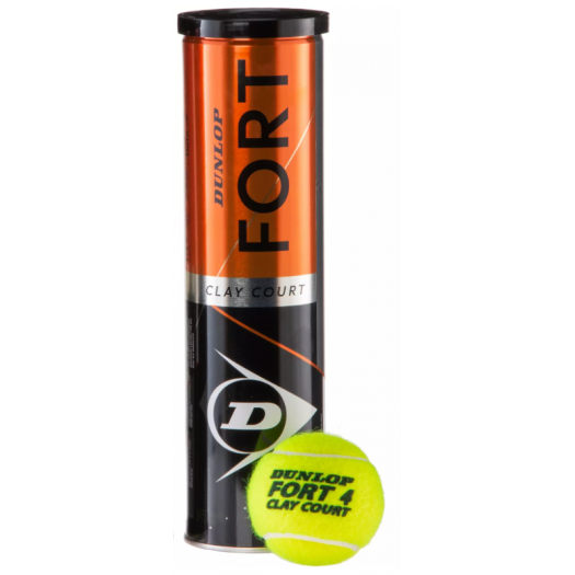 Dunlop Clay Court teniszlabda 4 db/cső   
