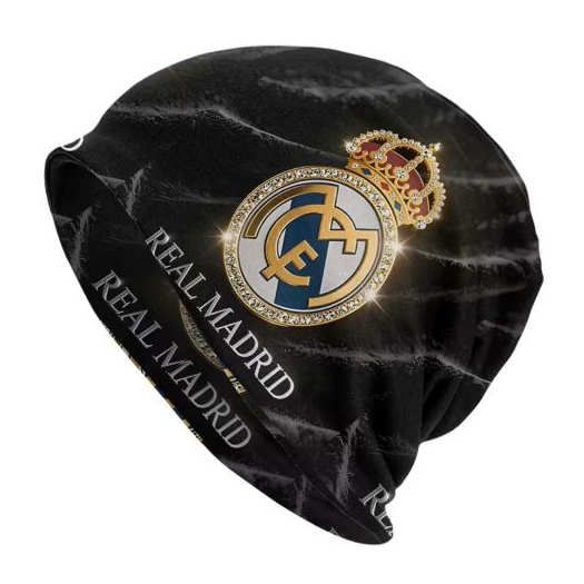 Finom polár Real M  szurkolói téli sapka 10 évtől