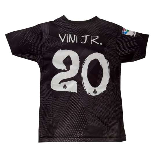 2022/23-as Real Madrid idegenbeli mezgarnitúra Vini Jr. felirattal - 110cm és 165cm