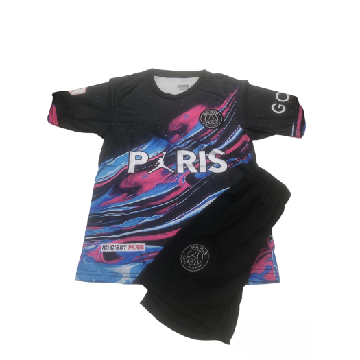 1=2 PSG 2023/24 MBAPPÉ gyermek mezgarnitúra,  AJÁNDÉK EB SÁLLAL!