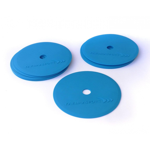 Gumi jelölőkorong készlet 10 db-os 15 cm