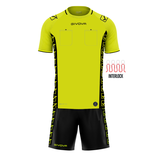 Givova KITA09 Official Referee Hivatalos Játékvezető mezgarnitúra