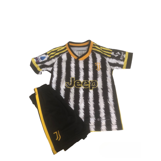 1=2 2023/24 Juventus gyerek mezgarnitúra Vlahovic felirattal 