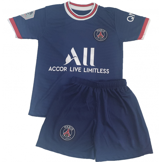 1=2 PSG hazai 2021/22 MESSI gyermek mezgarnitúra, AJÁNDÉK EB SÁLLAL!