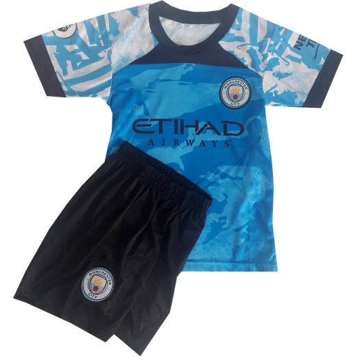 2022/2023 Manchester City váltó mezgarnitúra, Haaland felirattal 