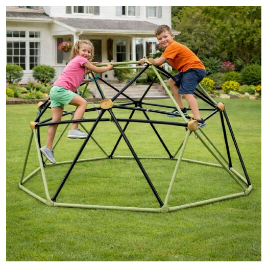 Mászókupola kertbe 182x86 cm