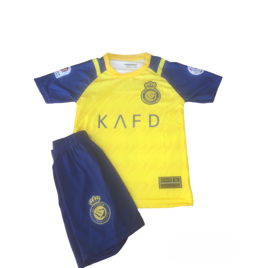 Al Nassr 2023/24 Ronaldo gyerek mezgarnitúra ÚJ 