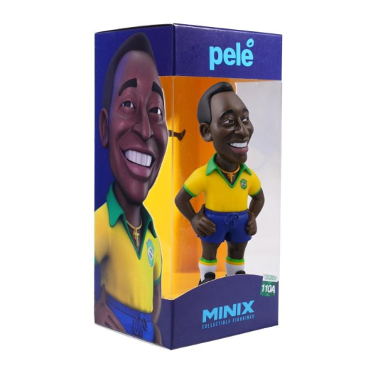 Minix gyűjtői sportfigura Pelé Brazília