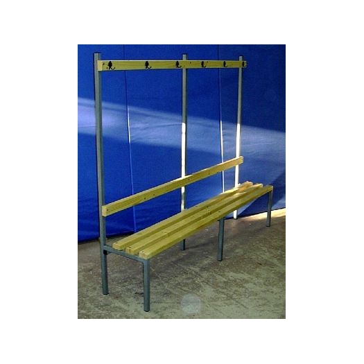 Öltözőpad, egyoldalas, 1,5 m