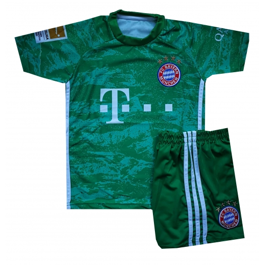 1=2 2019/20-as Bayern München hazai kapus mezgarnitúra Neuer felirattal, AJÁNDÉK EB SÁLLAL!