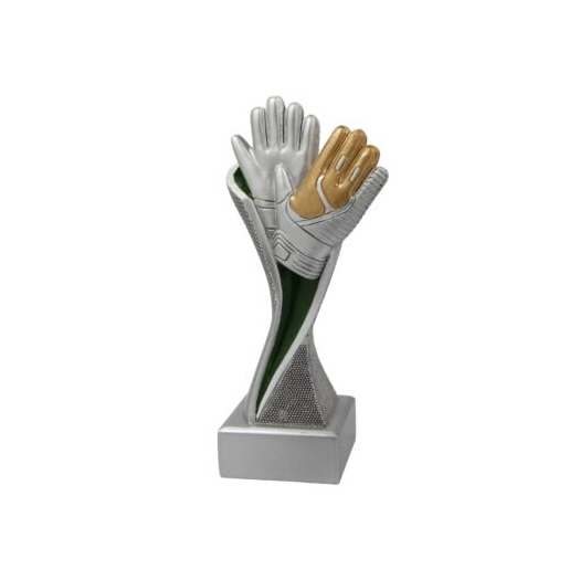 Labdarúgó trófea, kapus (17 cm)