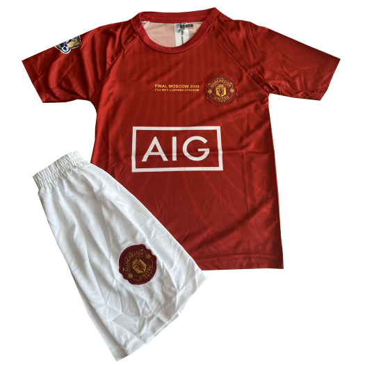 RETRO Ronaldo Manchester United gyerek szurkolói mezgarnitúra