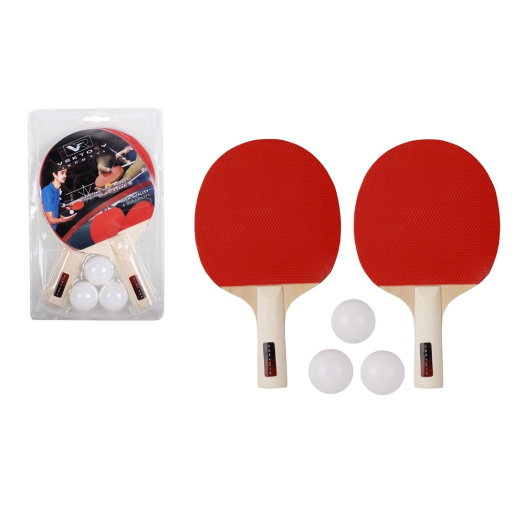 PINGPONG SZETT SOFT 2DB ÜTŐ + 3DB LABDA VEKTORY 