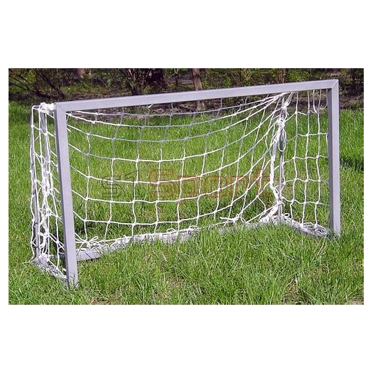 Futballkapu zártszelvényű, fém 2mx1mx0.6m
