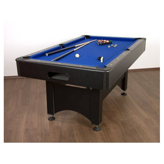  GamesPlanet® Biliárdasztal TRENDLINE Kék 6ft 184 x 108 cm