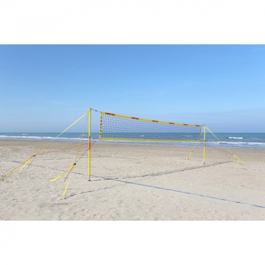 Strandröplabda állvány szett Pro Beach 8,5 m hálóval