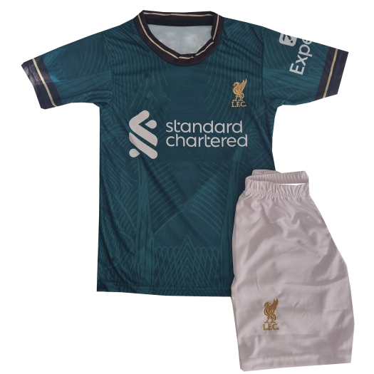2024-es Liverpool szurkolói hazai gyerek mezgarnitúra SZOBOSZLAI felirattal