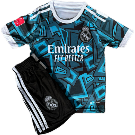 2024-as Real Madrid szurkolói gyerek mezgarnitúra Vini Jr. "7" felirattal ÚJ