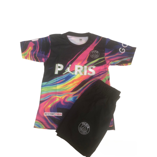 1=2 PSG 2023/24 MBAPPÉ gyermek mezgarnitúra,  AJÁNDÉK EB SÁLLAL!