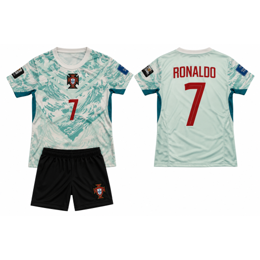 Portugália 21026 VB gyermek mezgarnitúra Ronaldo felirattal
