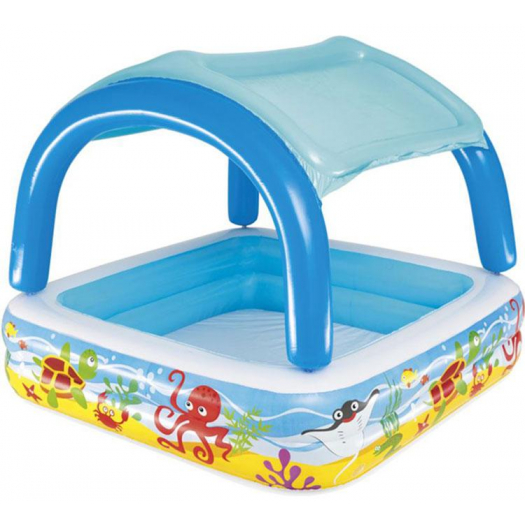 BESTWAY GYERMEK MEDENCE TETŐVEL 147X147X122CM