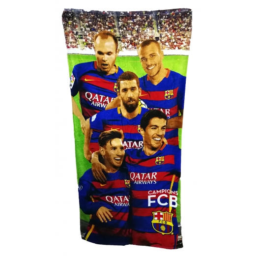 Barcelona csapatos törölköző