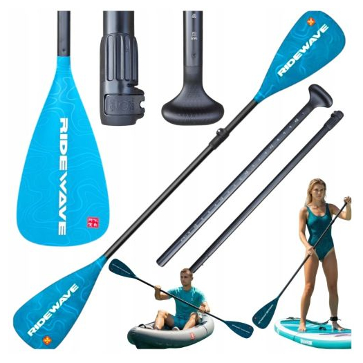 SUP és KAJAK evező RIDEWAVE 2in1 DUPLA