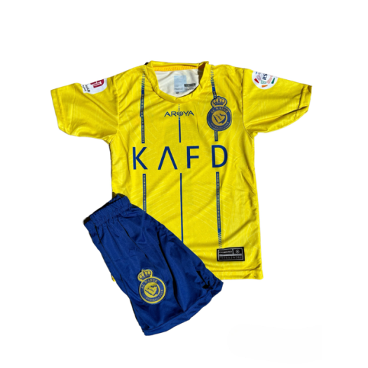 Al Nassr 2023/24 Ronaldo gyermek mezgarnitúra ÚJ