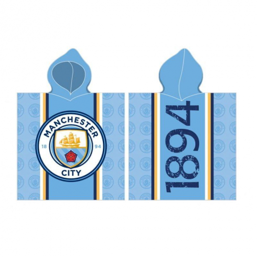 Pamut poncsó 60 / 120 cm MANCHESTER CITY