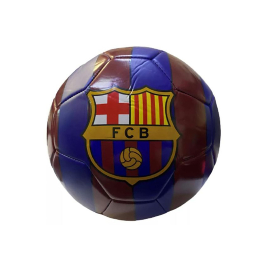 FC Barcelona: Címer mintás focilabda - matt, 5-ös méret