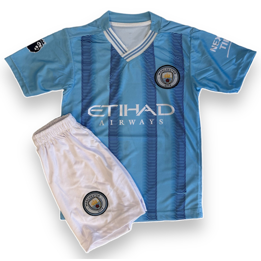 2023/2024 Manchester City gyermek mezgarnitúra, De Bruyne felirattal