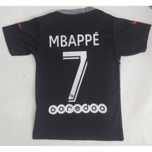 1=2 PSG 2021/22 váltó mezgarnitúra Mbappe felirattal - 110cm,  AJÁNDÉK EB SÁLLAL!