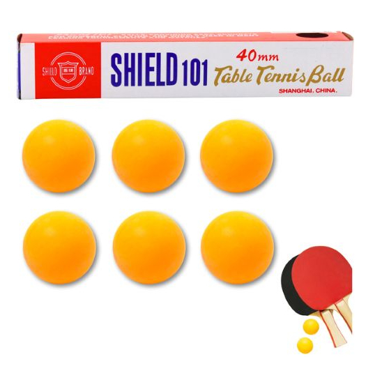 Shield pingpong labda 6 db-os