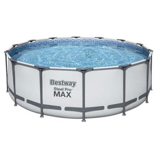 Bestway csővázas medence kerek 427x122cm 3m3/h papírszűrővel 