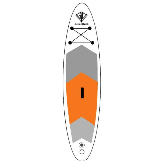 SUP deszka, 305x76x15cm, 1 rétegű, GreenDuck kiállítási darab