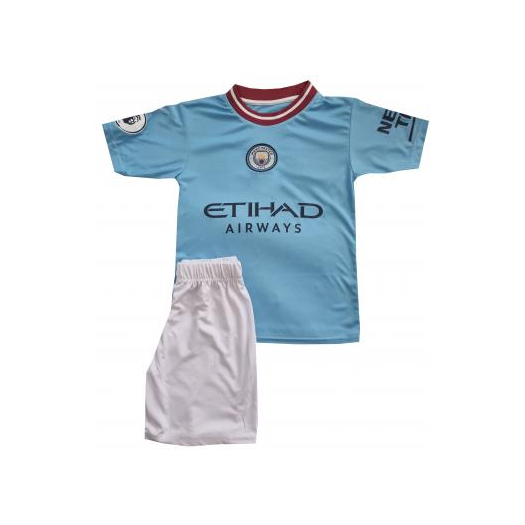 Manchester City hazai 2022/23 mezgarnitúra De Bruyne felirattal 