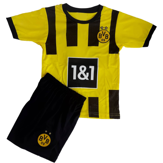 Dortmund hazai 2022/23-as mezgarnitúra Reus felirattal 