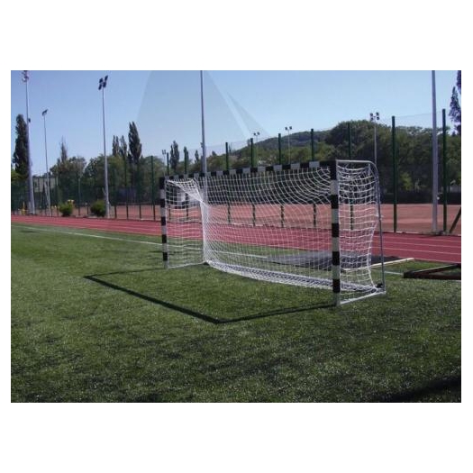 ALUMÍNIUM LABDARUGÓ KAPU 5X2 M-ES ELLENSÚLYOS,GURÍTHATÓ, TŰZIHORGANYZOTT VAS